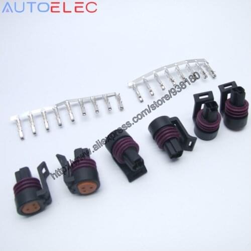 3p car plug socket volkswagen throttle sensor plug automotive connector 12078090 Throttle Position Sensor GM: 12102748