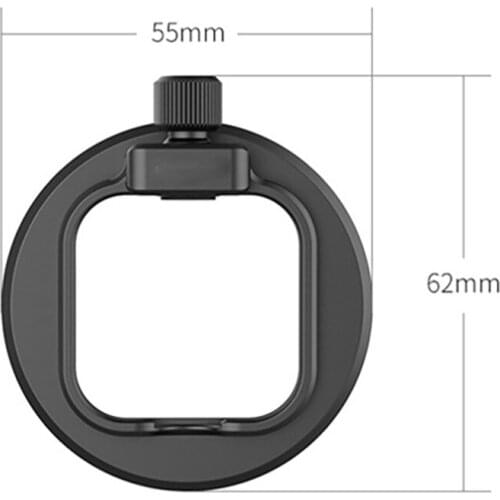 52mm Filter Adapter Ring, Aluminum Alloy Filter For Sports Camera Lens Anti-scratch Silicone Pad Photography Filter Adapter Ring