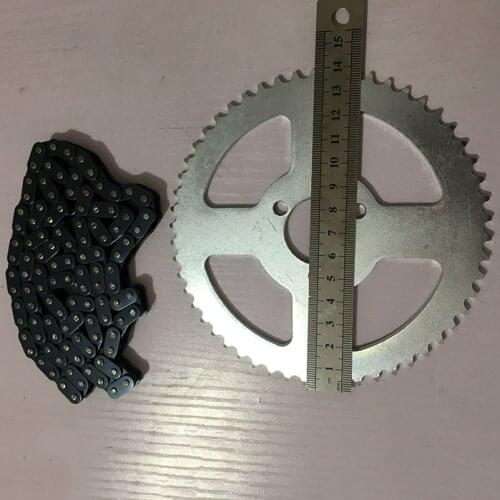 T8f chain and chain disc for 3.00-4 hub