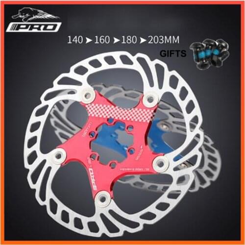 IIIPRO Floating Disc Brake Rotor Mountain Bike Stainless Steel 140mm 160mm 180mm 203mm Strong Bicycle Parts