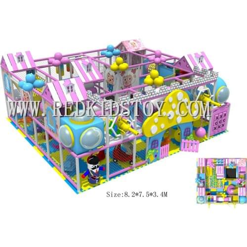 Candy Series Indoor Play Set CE Certified Indoor Playground Direct Factory Custom-made HZ-51123