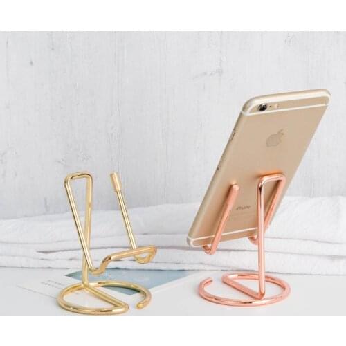 Desk Mobile Phone Holder Metal Cell Phone Holder For iPhone X XS MAX 8 7 6 12 Phone Stand Desk For Samsung S20 FE Xiaomi Huawei