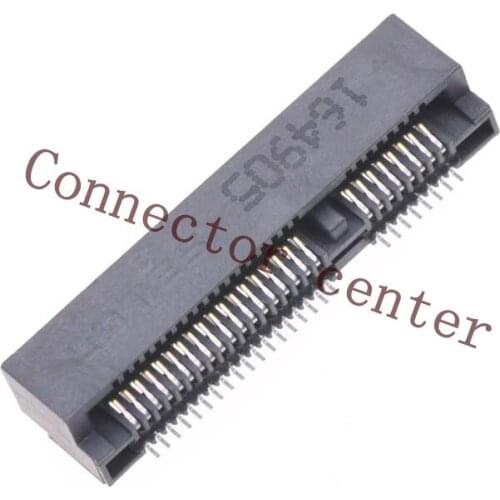 Original LOTES MINIPCI-EXPRESS Connector 52P 5.2H Surface mount AAA-PCI-092-P07