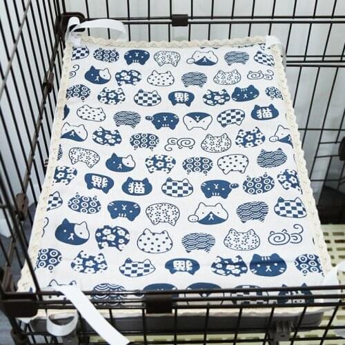 Hanging Cat Hammock Pet Supplies Cat Sleeping Seat Cat Cage Breathable Double-sided Warm Mat Rest House for cats