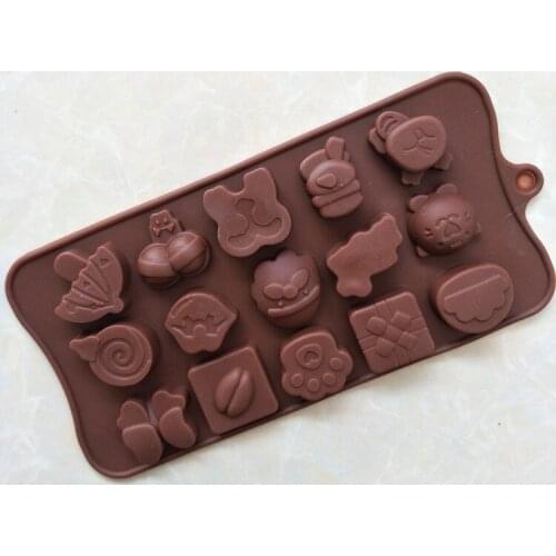 Various Types Customized Silicone Cake Mold Chocolate Ice Trays Soap 15 Middle Of The Figure Santa Claus Even Miscellaneou E883