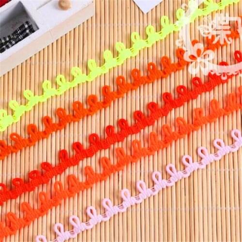 15mm width elastic ear Lace ribbon Trimming ribbon Lace Fabric garments DIY Accessories HH101