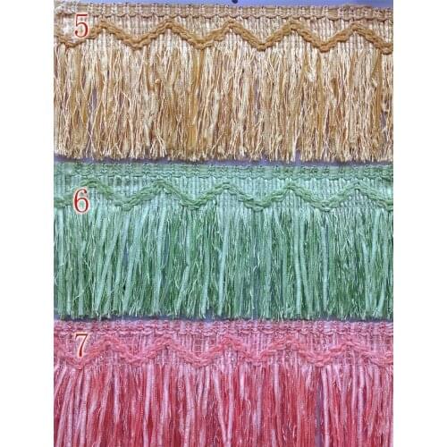 12 Yards/lot Curtains Fringed Lace Trimmings Fringes Garment Accessories Accessories Home Decorations Passementerie Macrame