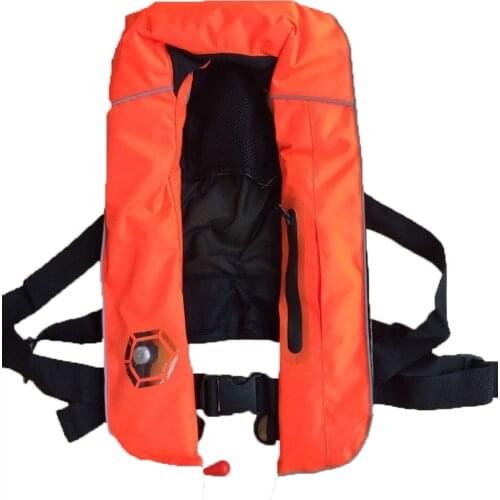 Super quality CE MED certified ISO12402-3 Adult Manual Inflatable life jacket 150N with free shipping