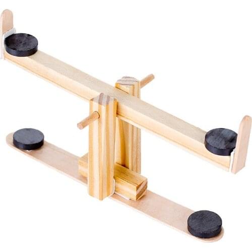 Students' repulsion seven seesaw technology invented small-scale magnetic suspension magnetic experiment made by self-made