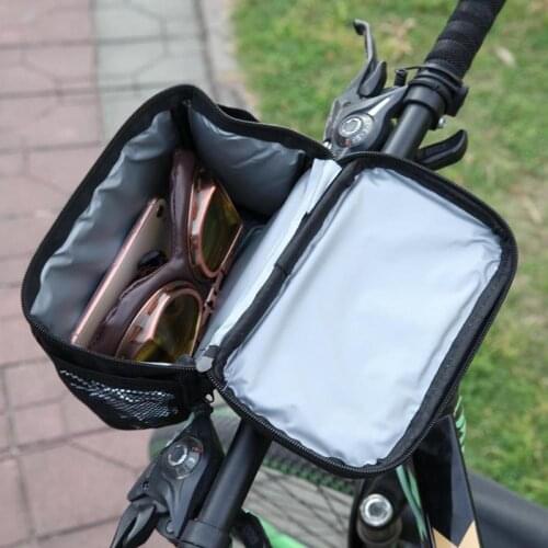 Bike Bag Bicycle Front Handlebar Bags Touch Screen Phone Holder MTB Road Bike Case Bicycle Accessories Cycling Pouch
