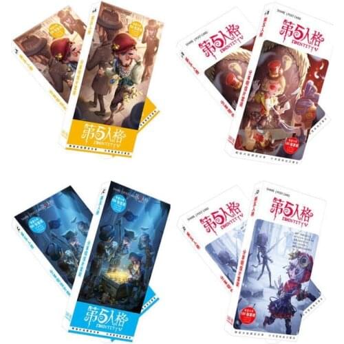180pcs/Set Horror Game Identity V Postcard/Greeting Card/Message Card/Christmas and New Year gifts