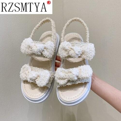 2021 New Women Sandals Soft Stitching Ladies Sandals Comfortable Flat Sandals Women Open Toe Beach Shoes Woman Footwear