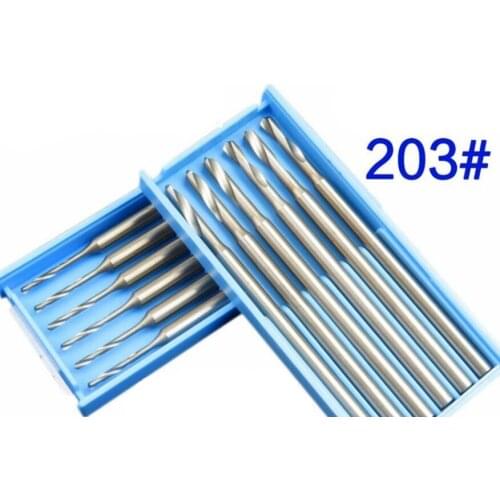 Free shipping 6Pcs Brand New Burs for Gem Setting,Dental Drill Bur for Jewelry Engraving Tools Set Goldsmith twist drilling tool