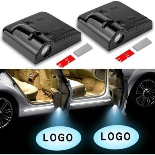 Wireless Led Car Door Welcome Laser Projector Logo Ghost Shadow Light Car Styling LED Car Welcome Door Lights
