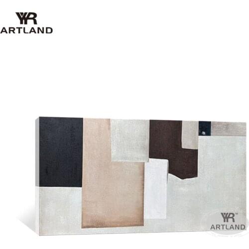 Decoracion hogar moderno Nordic design wall posters Hand painted oil painting on canvas art picture for living room bedroom