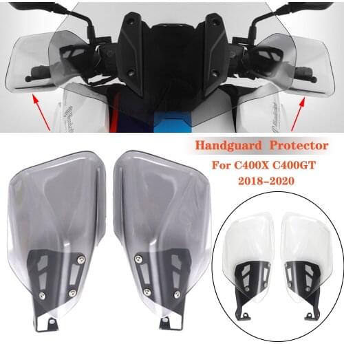 For BMW C400X C400GT 2018-2020 C400 X GT Motorcycle Handguard Hand Guard Shield Protector Windshield C 400 X/GT