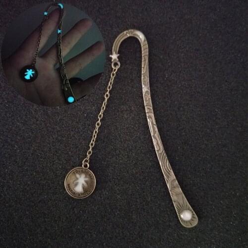 Elf Deer Mermaid Tail Star Moon Bookmark Label Read Maker Booknark Stationery Luminous Glow In The Dark Student Teacher Gifts