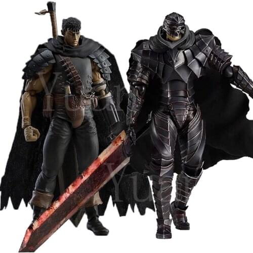 6inch Figma 359 Game Berserk Figure Figma 410 Beruseruku Black Swordman Action Figure Model Toy Doll Gift