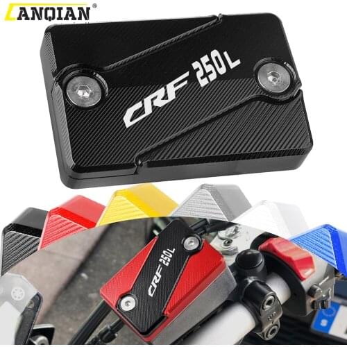 For Honda CRF250L CRF250 CRF 250 L 2012 2013 2014 2015 2016 2017 Motorcycle CNC DIRT BIKE Front Brake Fluid Reservoir Cap Covers