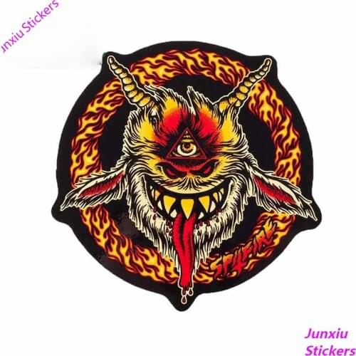 Creative Spitfire Touch of Satan Car Stickers and Vinyl Decals Fashion Anime Trunk Laptop Tank Cap DIY Decoration PVC13x13cm