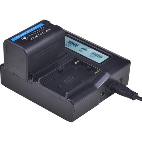 1x 2200mAh BP-U30 bp-u30 BP U30 Li-ion Battery + Fast LCD Dual Charger for Sony BPU30 BP-U60 BP-U90, PMW-100 PMW-150 PMW-200