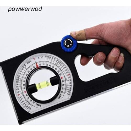 1pcs Multi-functional Protractor Angle Finder Slope Scale Level Measuring Instrument with Magnetic Base Measuring Tool