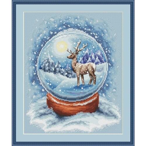 ZZ2260 For Needlework Kit NOT PRINTED Cross stich Painting Set Cross Stitch Kits Cross-stitch Embroidery Set Stitch Kits Cross