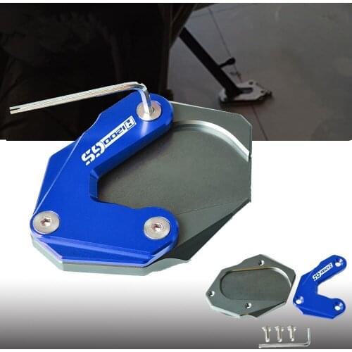 New For BMW R 1200 GS R1200GS LC 2013 2014 2015 2016 2017 2018 CNC Aluminum Motorcycle Side Stand Enlarge Extension Kickstand