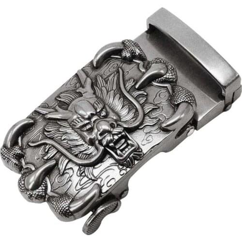 NEW Vintage Buckle Belt Buckle New Fashion Automatic Buckle Male Belt agio silver \bronze color Suit for :3.3-3.6cm