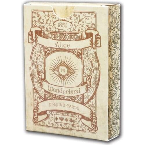 Original Look Vintage Classic Style Playing Cards Alice in Game Poker Deck Board Games Poker Cards Set Magic Novelty Present