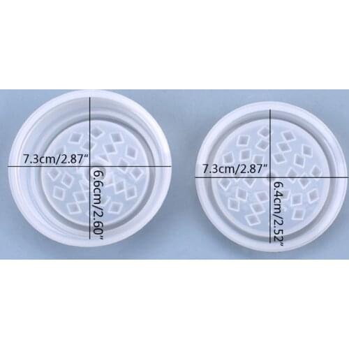 Resin Mold Tobacco Grinder Leaf Herbal Herb Smoke Spice Crusher Silicone Mould