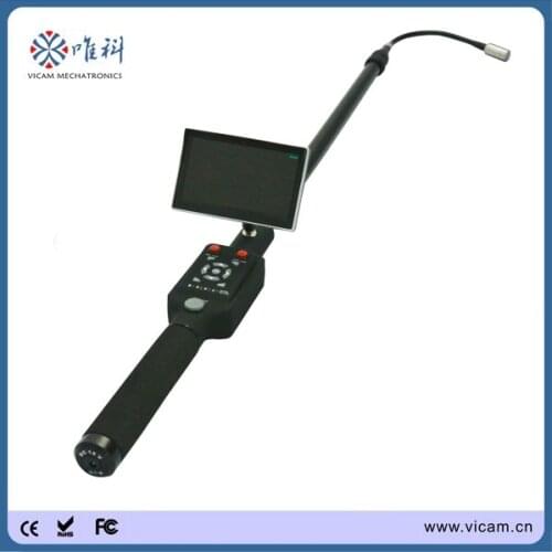 5M length Adjustable telescopic pole video inspection camera for ceiling roof under vehicle inspection V5-TS1308D