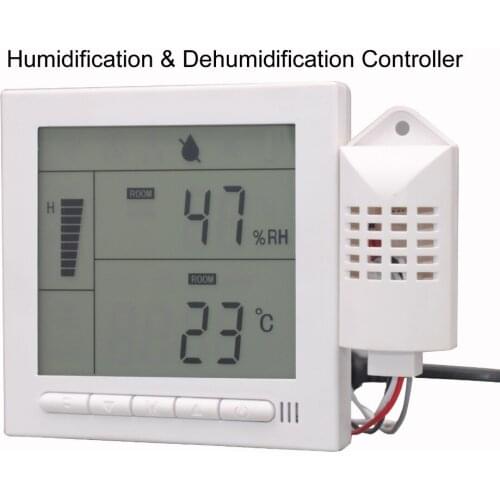 Temperature display Programmable Humidification and dehumidification controller with RS485 communication