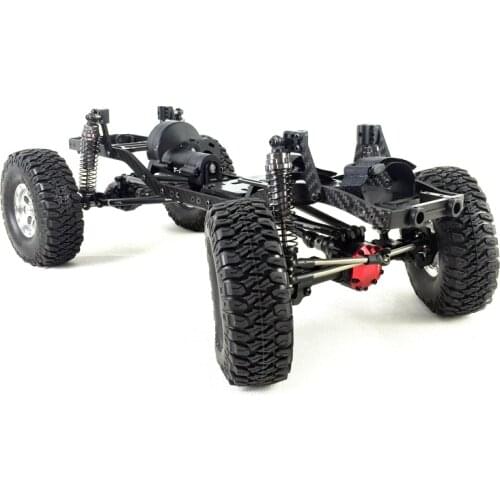 TFL Crawler CNC 1/10 4WD SCX10-II T-11 RC Metal Chassis Car Model W/O Shell Body Outdoor toys for boy gift TH01741-SMT6