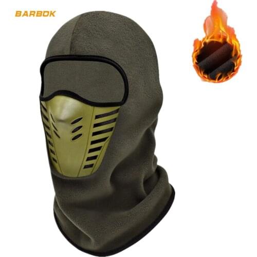 Winter Windstopper Motocross Helmets Inner Caps Balaclava Face Mask Full Warm Fleece Ski Sports Mouth Cover Under Helmet Cap