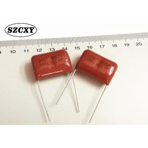 100% New and original CBB capacitance 203J 2000V 2KV P22mm