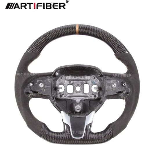 100% Genuine Carbon Fiber Steering Wheel for Wrangler JK Jeep