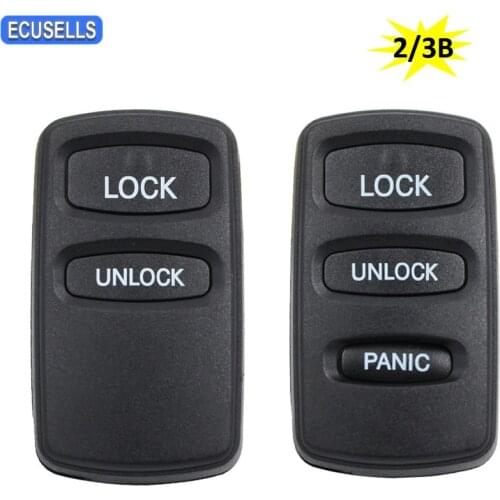 2/3 Button Remote Key Case Shell Housing for Mitsubishi Lancer Outlander Eclipse Endeavor Montero Galant Diamante Montero Sport