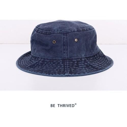 2020 Vintage American Street Hip-hop Popular Brand Wash Retro Plain Fisherman Hat Men Hat