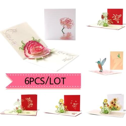 3D Pop Up Card Love Pop Up Greeting Cards Flower Basket 3D Greeting Cards for Birthday Mothers Day Fathers Day Thinking of You