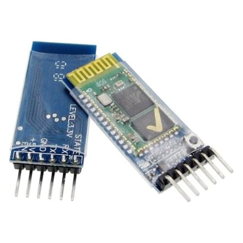 5pcs/LOT HC05 JY-MCU anti-reverse, integrated Bluetooth serial pass-through module, HC-05 master-slave 6pin