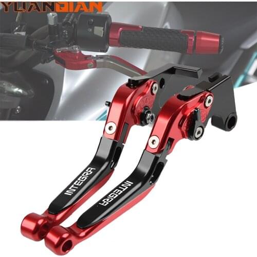 750 Motorcycle aluminum CNC Folding Extendable adjustable Brake Clutch Levers For Honda Integra 750 DCT Integra750 2014-2018