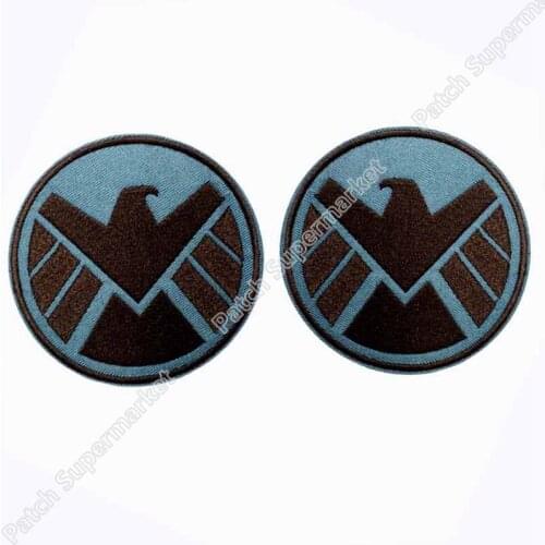 AGENTS OF TV Series 3.25" LAB COAT Logo Movie Iron On Sew On Shoulder Patch