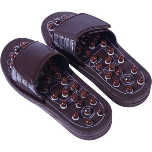 Acupressure Foot Massager Massage Slippers Shoes Reflexology Sandals Relief Plantar Fasciitis Arthritis for Men Women