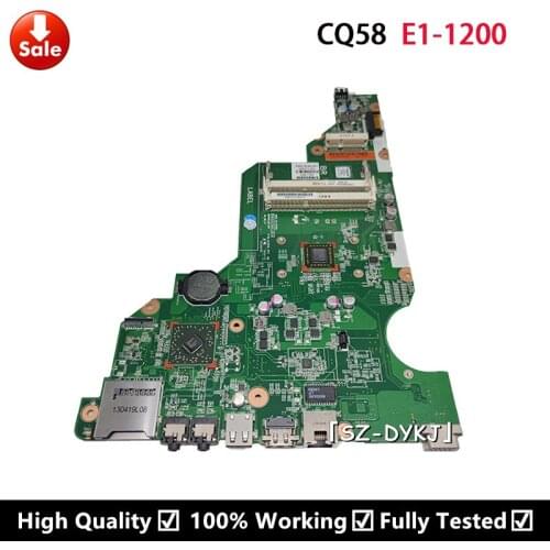 For HP Probook CQ58 655 Mainboard With E1-1200 689071-001 689071-501 689071-601 693084-601 DDR3 Laptop motherboard