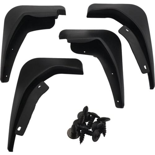 Molded Mud Flaps For Ford Fiesta Mk7 2009 - 2017 Mudflaps Splash Guards Mudguards 2010 2011 2012 2013 2014 2015 2016 Accessori