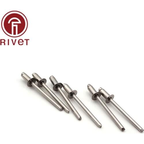 ISO 15984 M3.2 20PCS Stainless Steel Blind Rivets Open End Countersunk Head Rivets Decorative Rivets