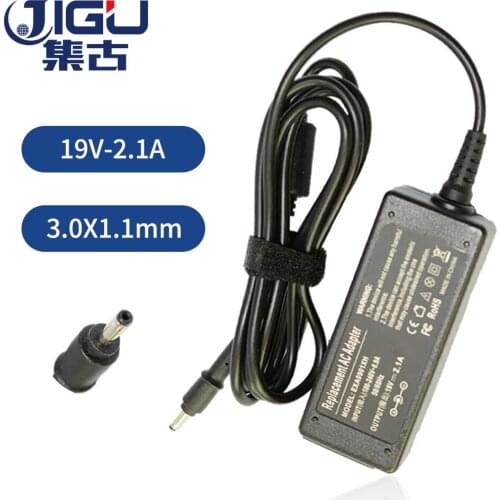 JIGU 19V 2.1A 3.0*1.1mm 40W AC Charger For Samsung Series 9 Ultrabook 905s3g 530u3c XE500C21 NP900X1B 940X3G Laptop Adapter