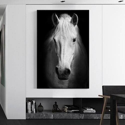 Animal Painting Horse Poster Picture Posters and Prints Wall Art Canvas Paintings Living Room Decoration Home Decorative Arts