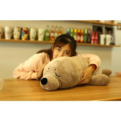 Creative toy lovely brown sea lion doll ,soft plush toy,throw pillow home decoration birthday gift h2852